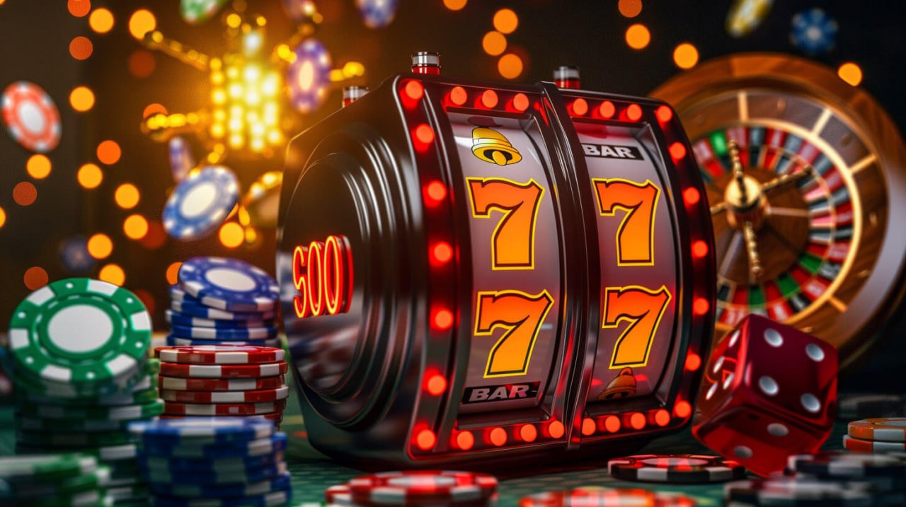 Ilustrasi permainan slot online hoki18 dengan interface modern